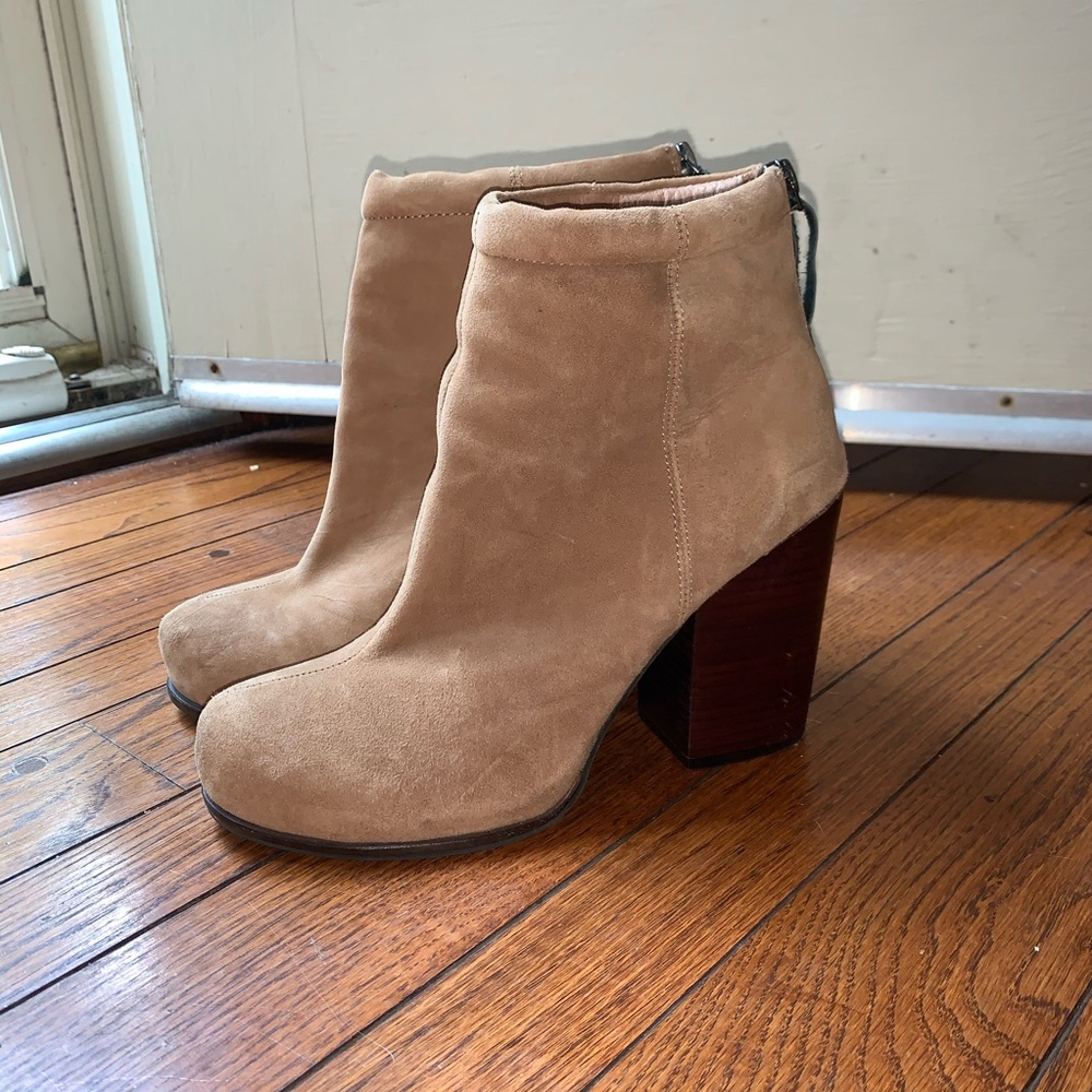 Urban outfitters suede booties